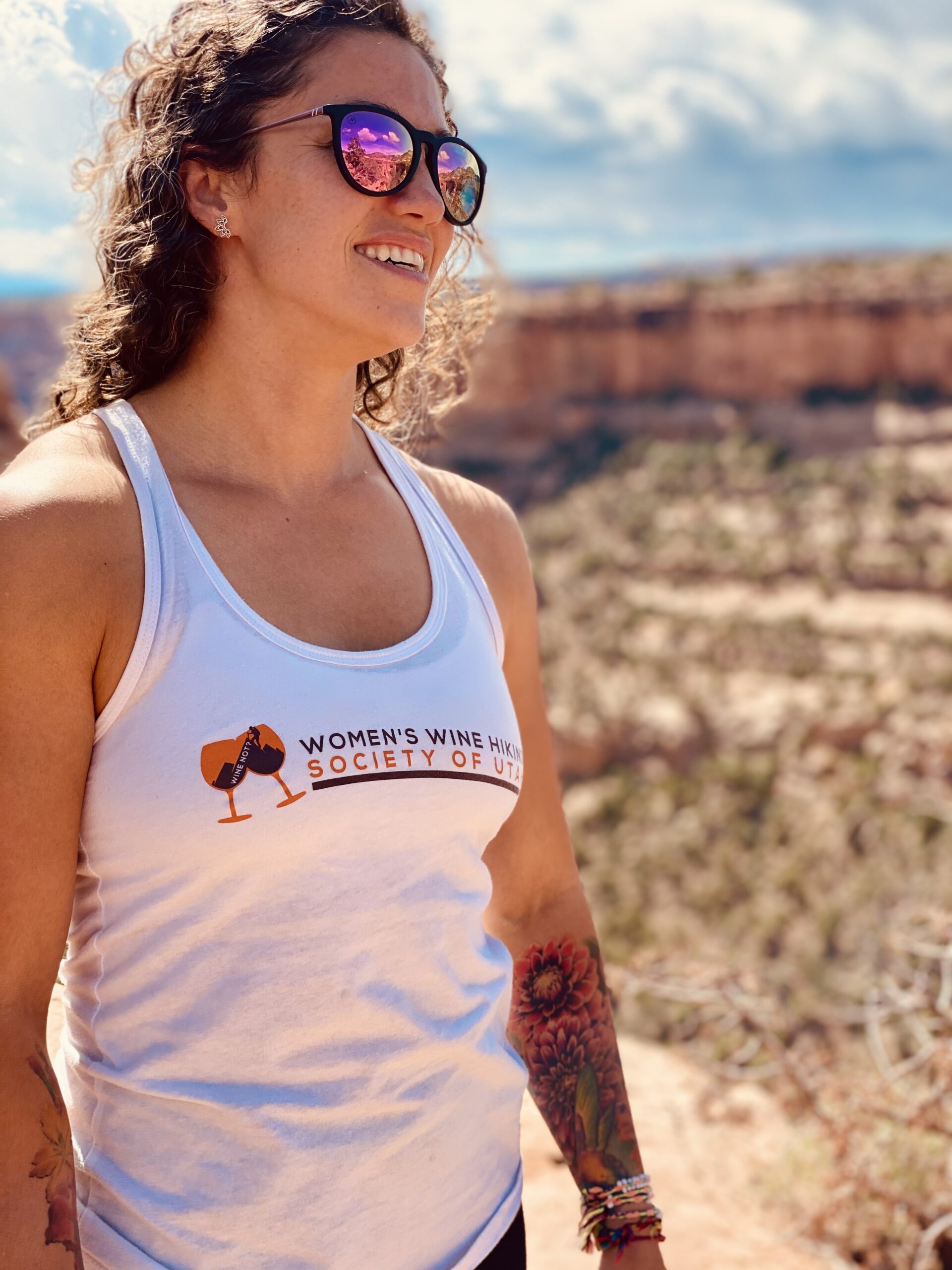 Women’s Ideal Racerback White / Grey