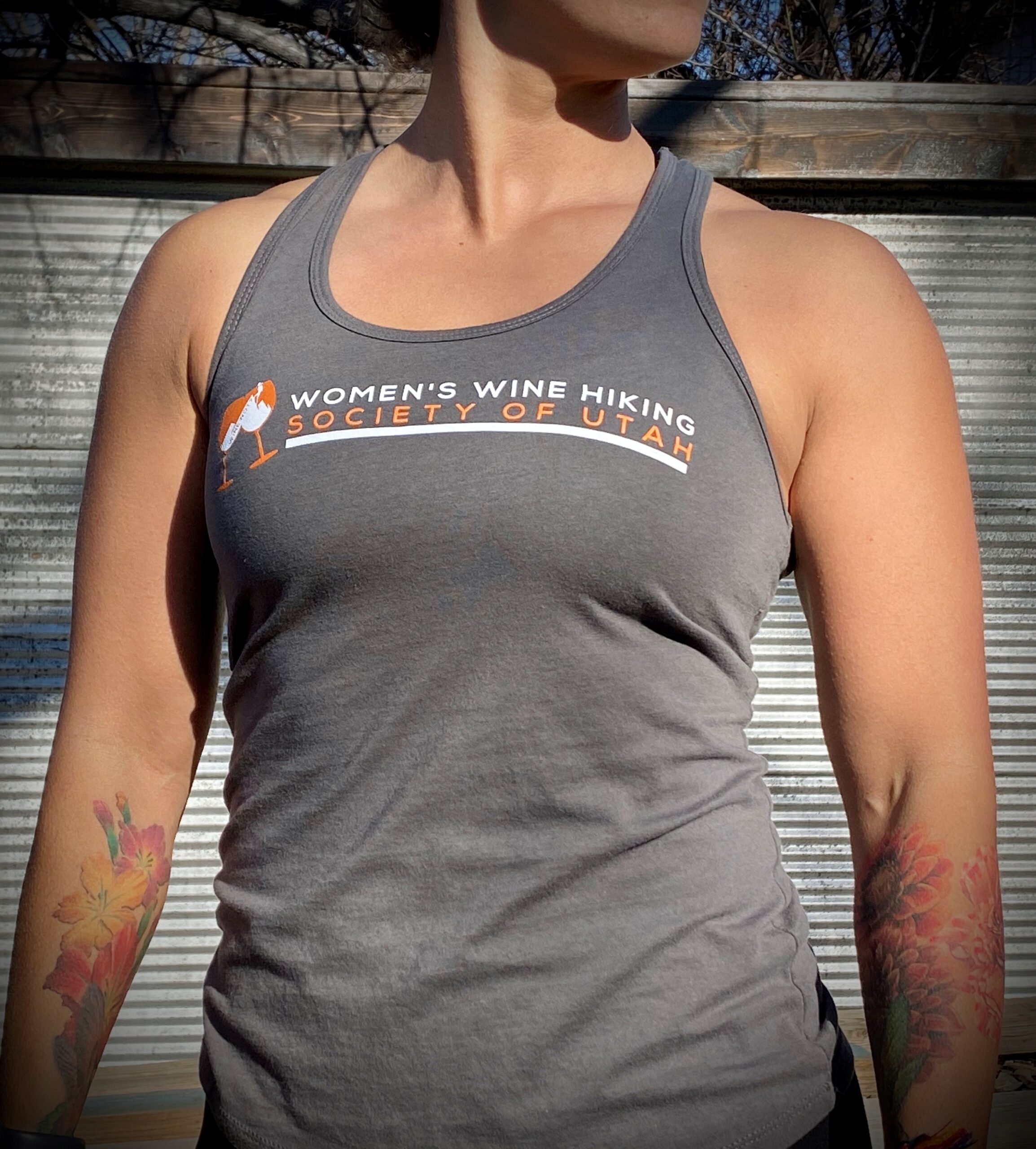 Women’s Ideal Racerback White / Grey - thumbnail 3