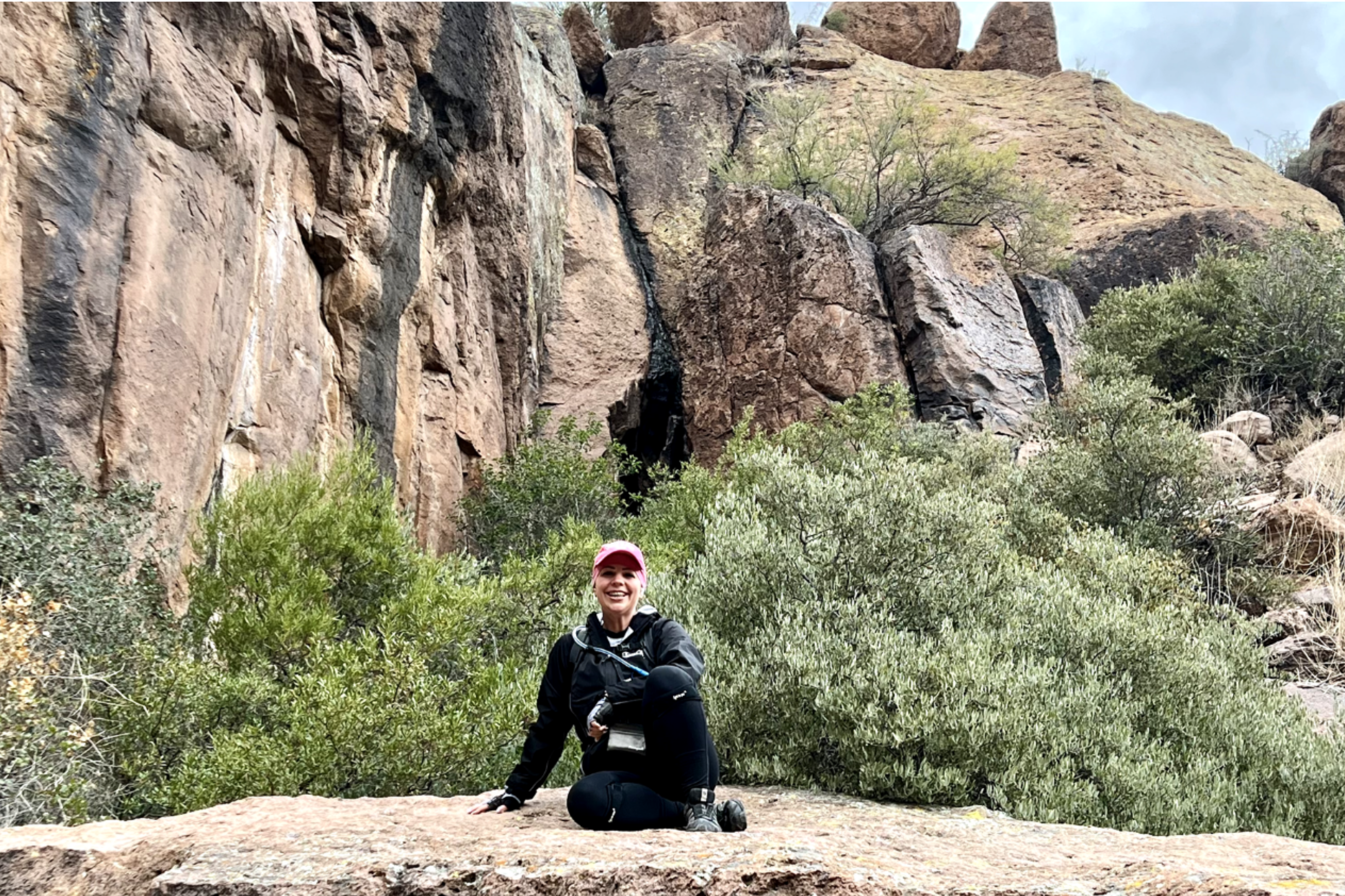 Massacre Falls Trail in the Superstition Mountains of Arizona