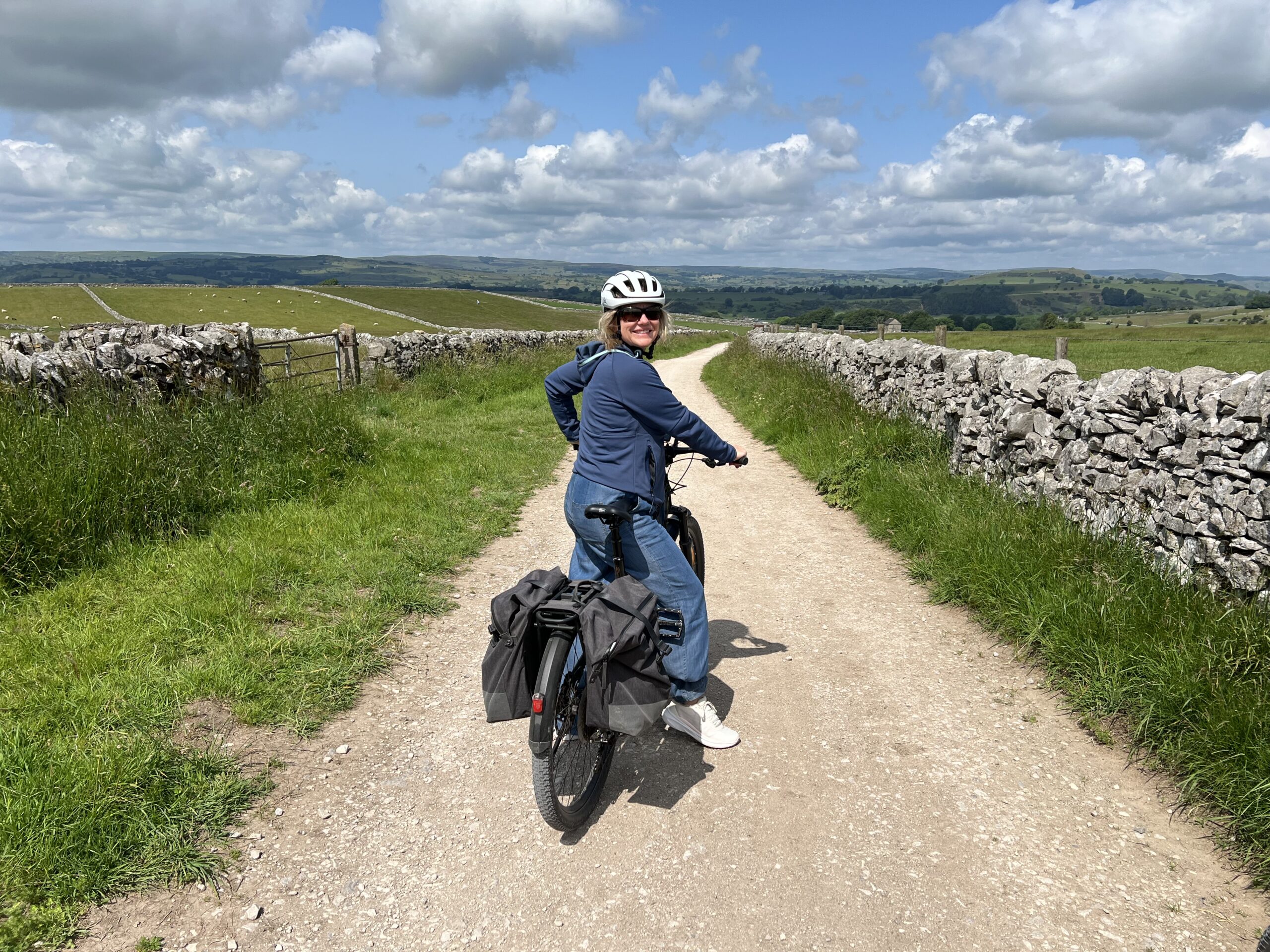 Biking in the Peaks District of England