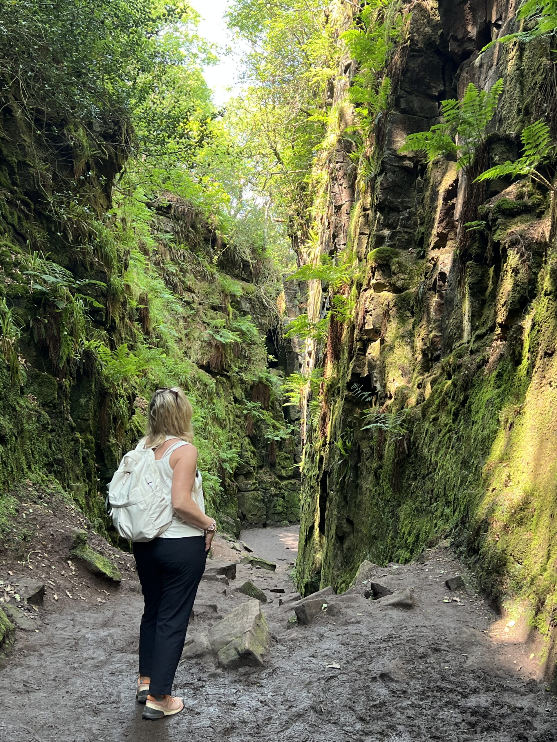 Luds Church in England's Peak District