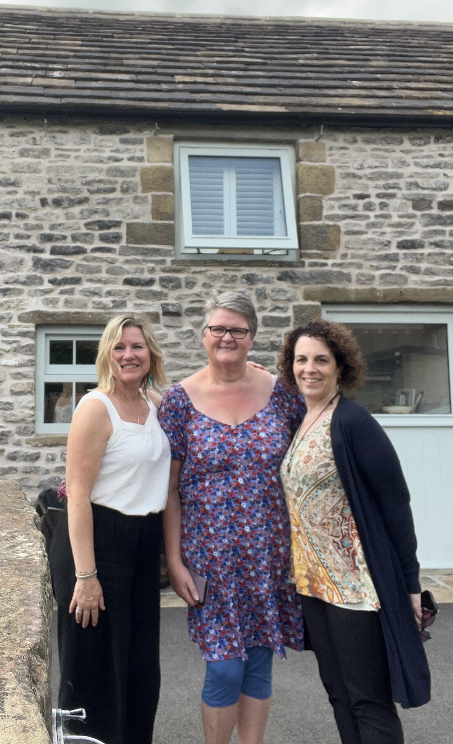 Old friends at the cottage in England's Peak District