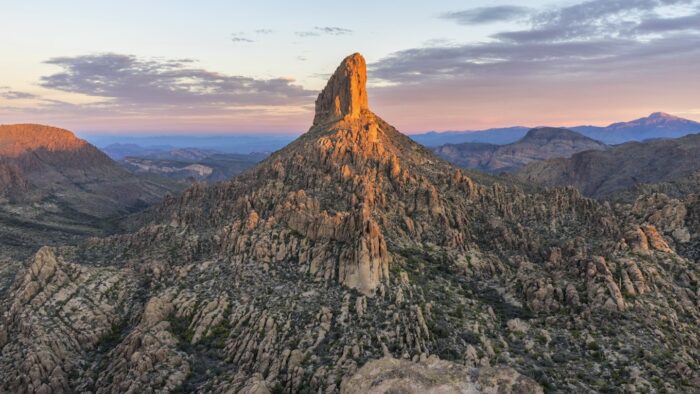 Phoenix area women-only hike to the Weaver's Needle in the Superstition Mountains