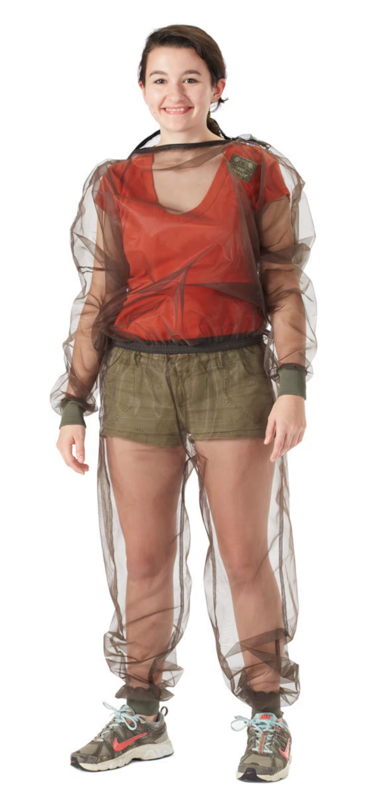 Full body bug suit for when mosquitoes are really bad