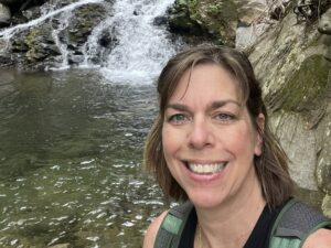 Women's Wine Hiking Society Charlotte, North Carolina, ambassador Amy Sparks