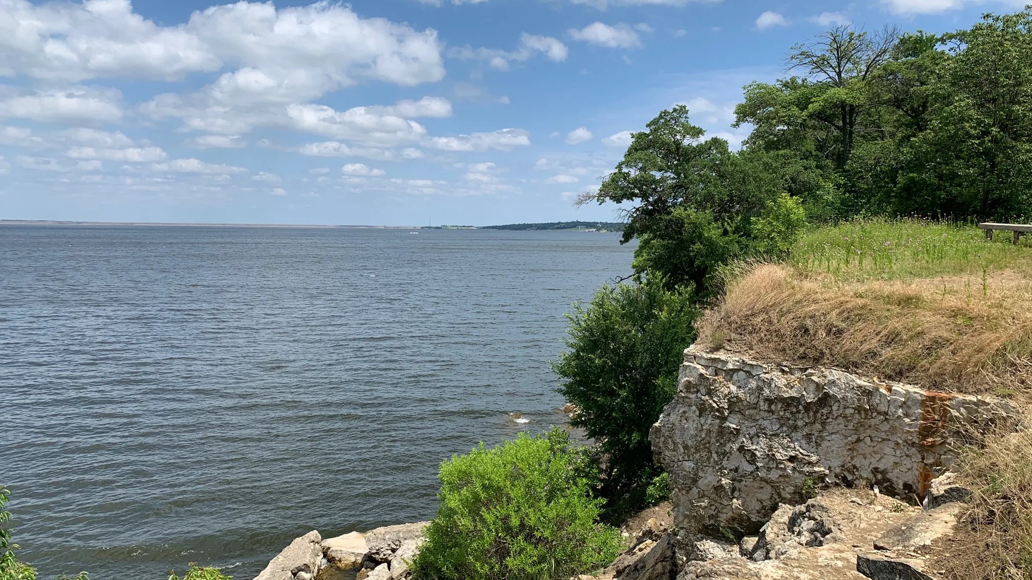 Armadillo Hill and Ike's Hike and Bike Trail at Lake Texoma, TX