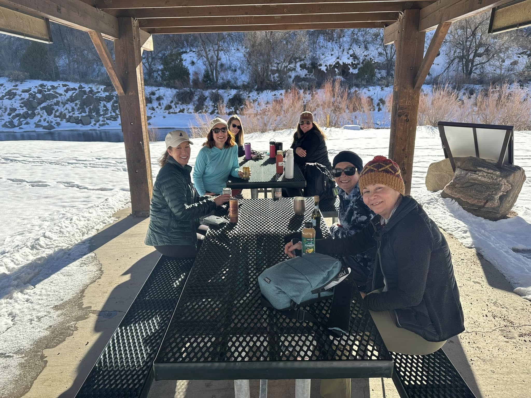 Nicole's first hike as an ambassador for the Women's Wine Hiking Society