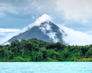 Hiking volcanic trails on the Women-Only Adventure in Costa Rica with the Women's Wine Hiking Society