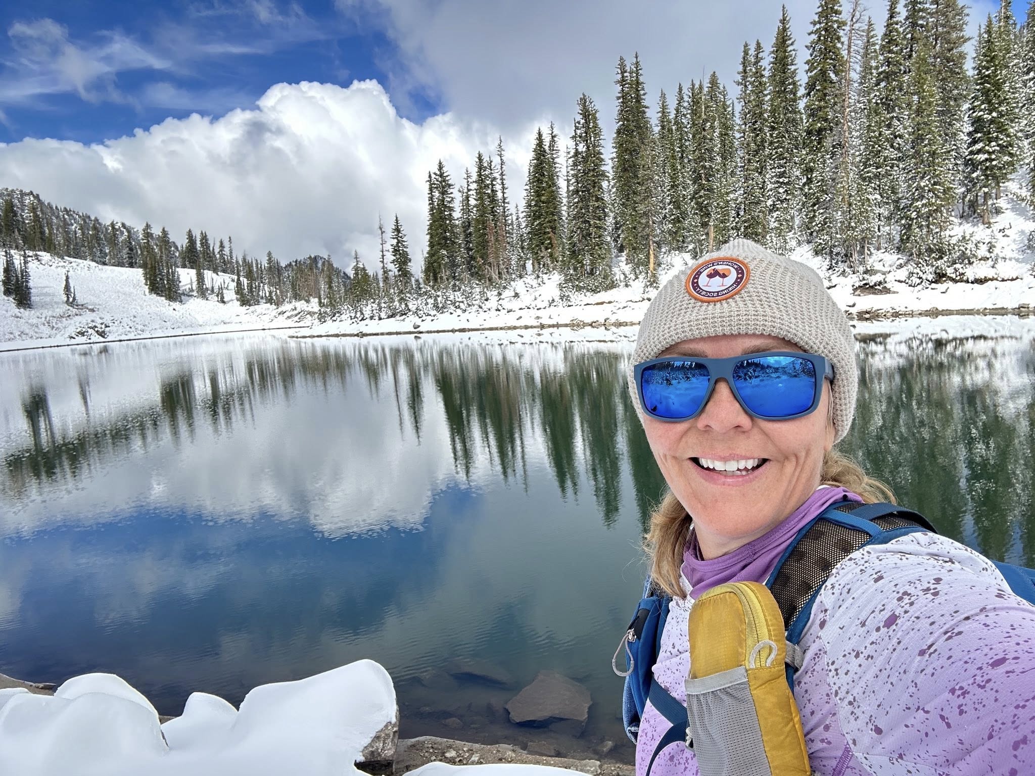 Jen Knudsen, Slow & Steady ambassador for Women's Wine Hiking Society