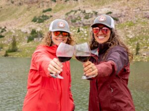 Wine Hiking Society Plastic Nester in the Uintas National Forest in Utah