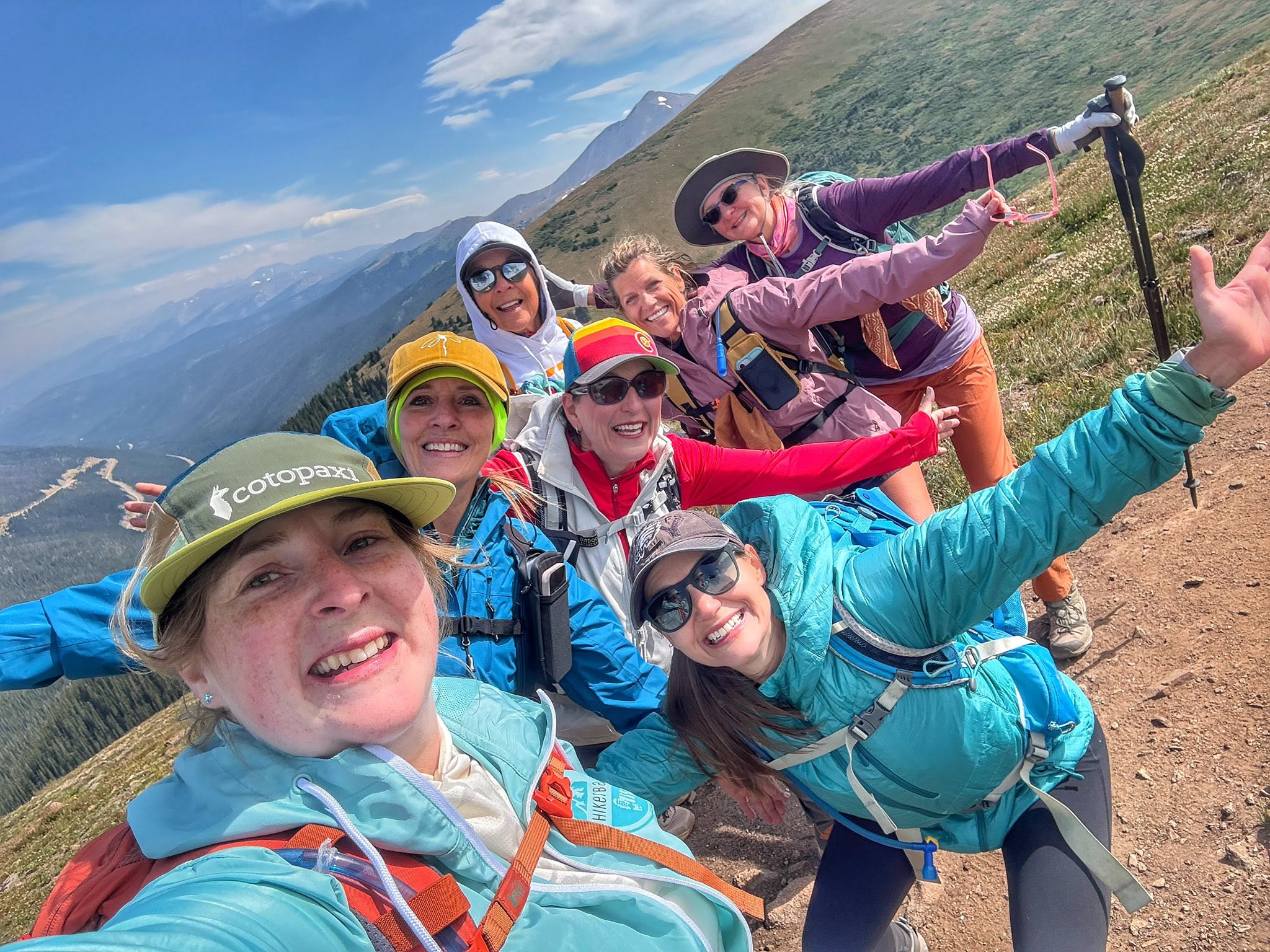 Colorado chapter of the Women's Wine Hiking Society